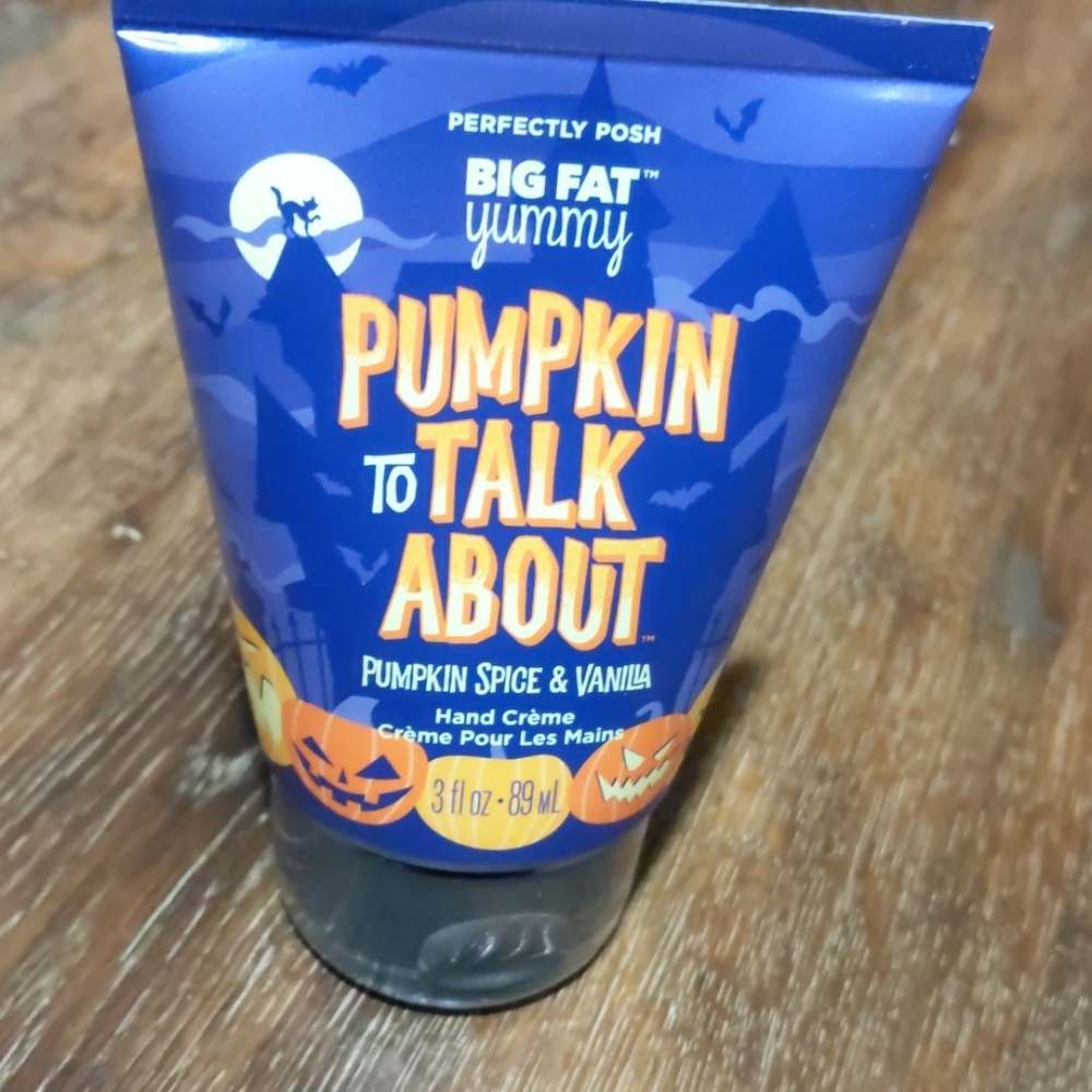 Posh Pumpkin to Talk About hand creme